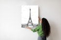 Plakat Wieża Eiffla - Szkic