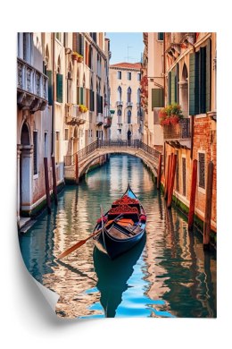 Plakat Gondola Na Kanale W Wenecji