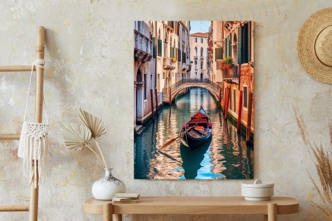 Plakat Gondola Na Kanale W Wenecji