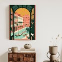 Plakat Gondole Na Weneckim Canal Grande