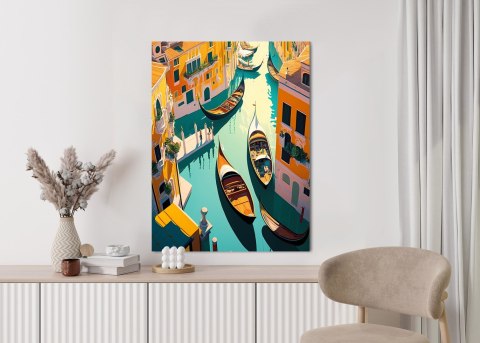 Plakat Rejs Gondolami Po Weneckich Kanałach