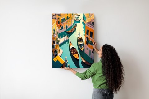 Plakat Rejs Gondolami Po Weneckich Kanałach