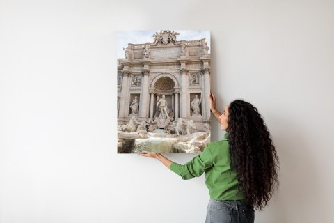 Plakat Rzymska Barokowa Fontanna Di Trevi