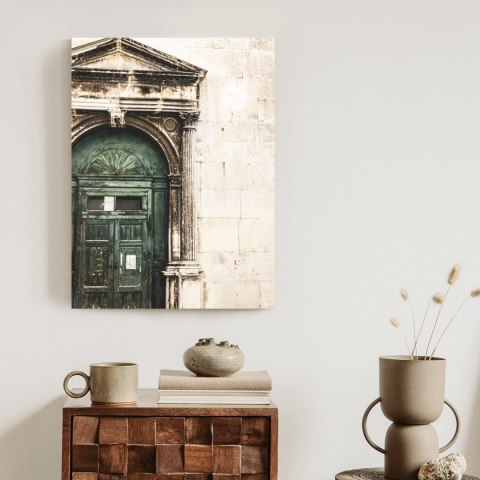 Plakat Stare Drzwi Architektura W Wenecji