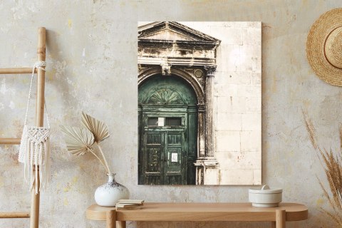 Plakat Stare Drzwi Architektura W Wenecji