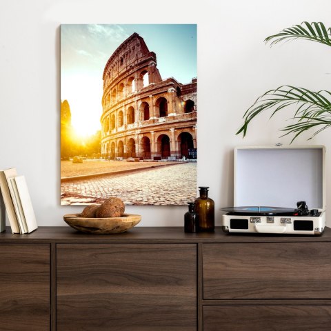 Plakat Starożytne Koloseum O Zachodzie Słońca