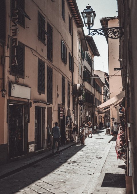 Plakat Uliczna Architektura Rzymu