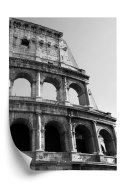 Plakat W Czerni I Bieli Rzymskie Koloseum