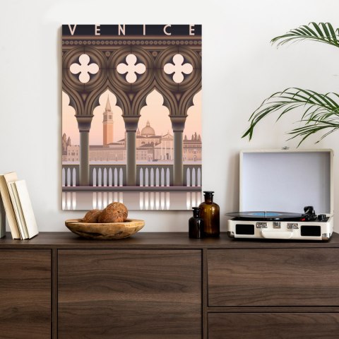 Plakat Wczesny Poranek W Wenecji