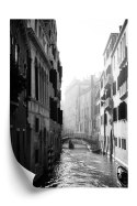 Plakat Wenecja Czarno Biały Kanał