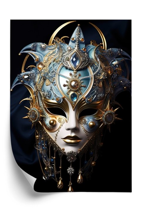 Plakat Wenecka Maska Karnawałowa