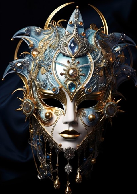 Plakat Wenecka Maska Karnawałowa