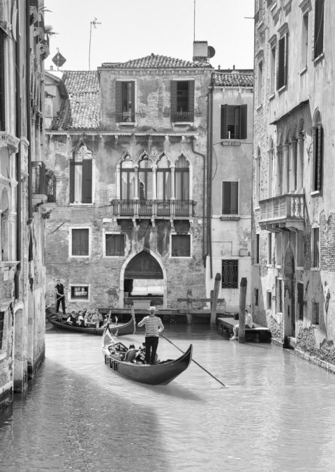 Plakat Wenecka Podróż Gondolą