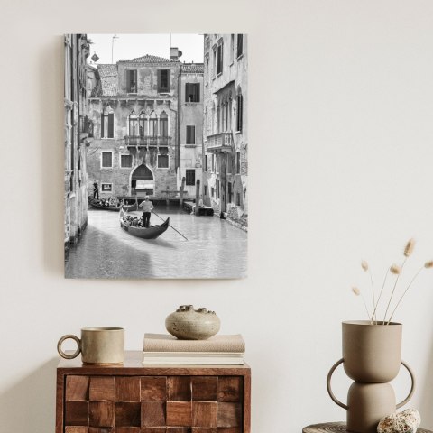 Plakat Wenecka Podróż Gondolą