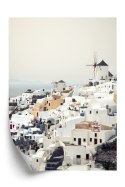 Plakat Widok Na Miasteczko Oia Na Santorini