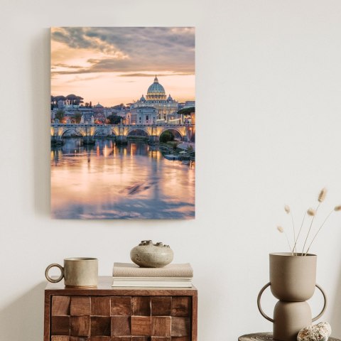 Plakat Zachód Słońca Nad Watykanem