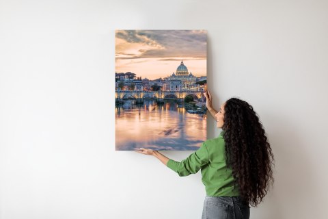 Plakat Zachód Słońca Nad Watykanem