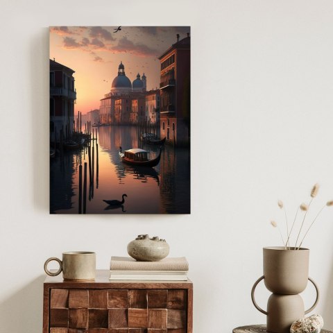 Plakat Zachód Słońca W Wenecji