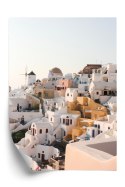 Plakat Zjawiskowa Architektura Miasteczka Oia Na Santorini
