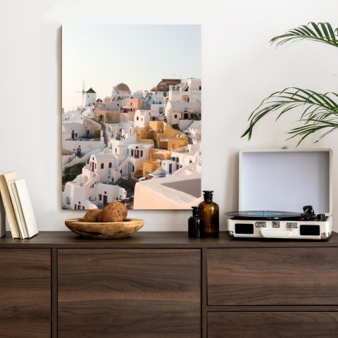Plakat Zjawiskowa Architektura Miasteczka Oia Na Santorini