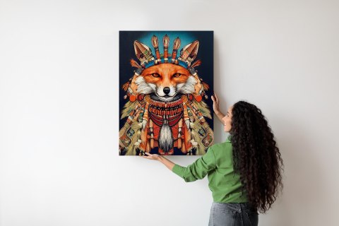 Plakat Etno Portret Lisa