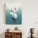 Plakat Jeleń W Stylu Skandynawskim