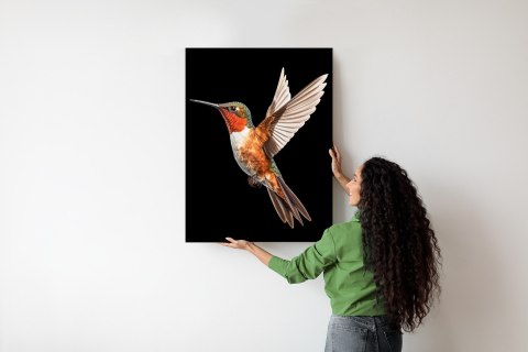 Plakat Koliber W Locie