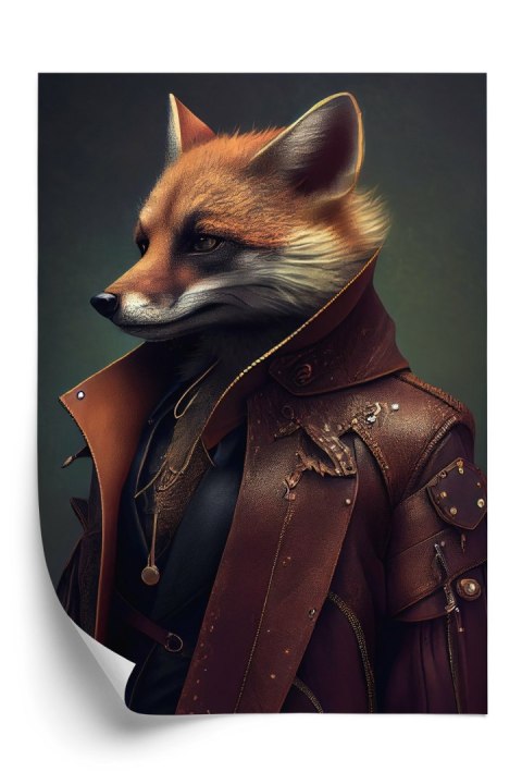 Plakat Lis W Stroju Fantasy