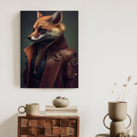 Plakat Lis W Stroju Fantasy