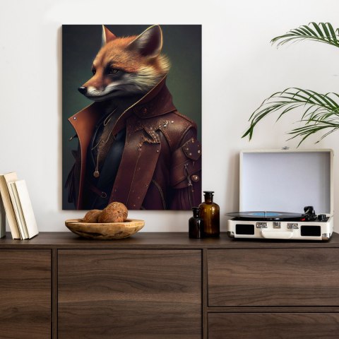 Plakat Lis W Stroju Fantasy