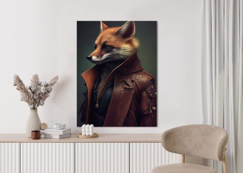 Plakat Lis W Stroju Fantasy