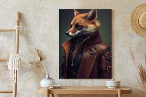 Plakat Lis W Stroju Fantasy