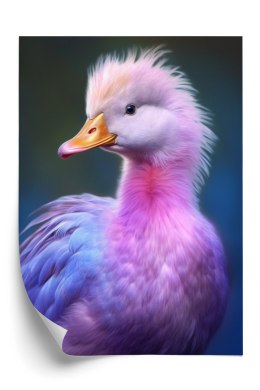 Plakat Mała Różowa Kaczka