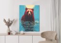 Plakat Niedźwiedź Brunatny W Wodzie