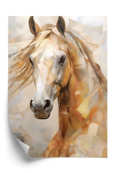 Plakat Olejny Portret Konia