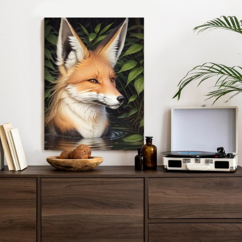 Plakat Portret Lisa W Wodzie