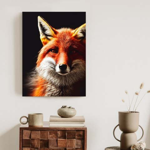 Plakat Realistic Fox Portrait.