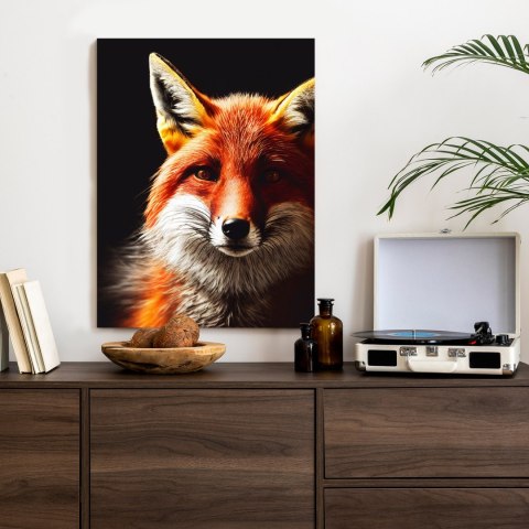 Plakat Realistic Fox Portrait.