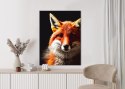 Plakat Realistic Fox Portrait.