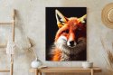 Plakat Realistic Fox Portrait.
