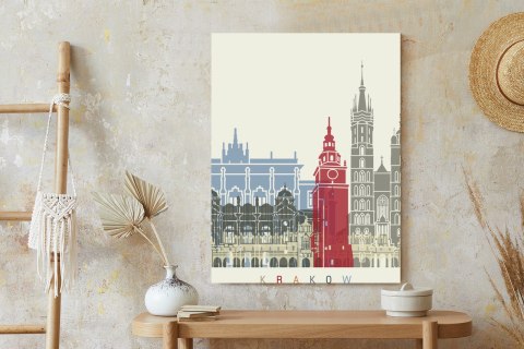 Plakat Słynna Architektura Krakowa