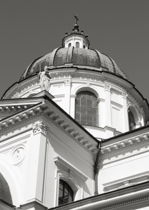 Plakat Warszawa Architektura W Czerni I Bieli