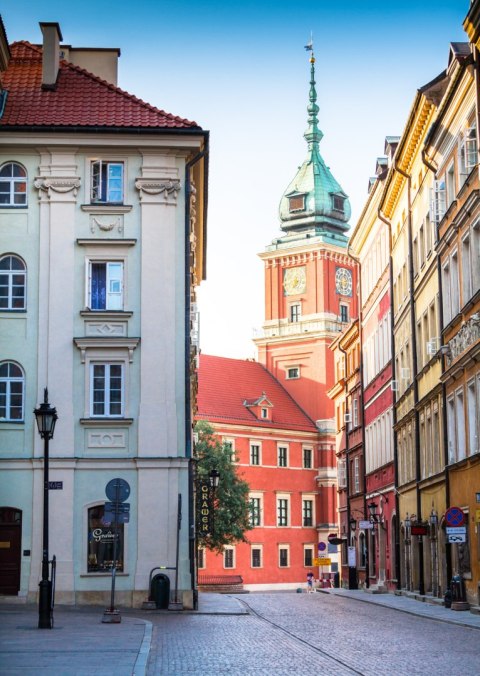 Plakat Warszawa Stare Miasto Architektura