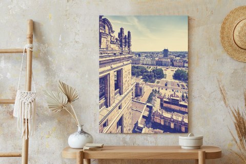 Plakat Warszawa W Stylu Retro