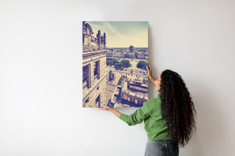 Plakat Warszawa W Stylu Retro