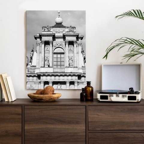 Plakat Zabytki Warszawy W Czarno Białych Kolorach