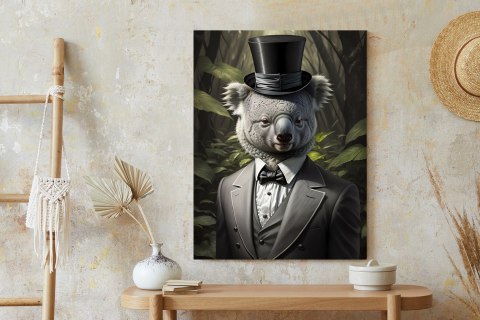 Plakat Koala W Garniturze