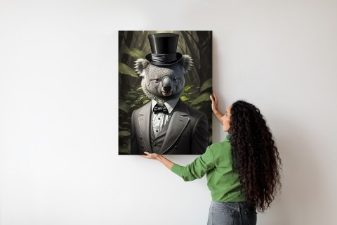 Plakat Koala W Garniturze