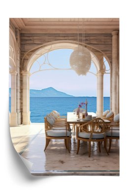 Plakat Luksusowy Dom Z Widokiem Na Ocean