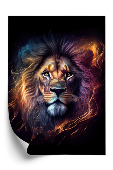 Plakat Magiczny Portret Lwa